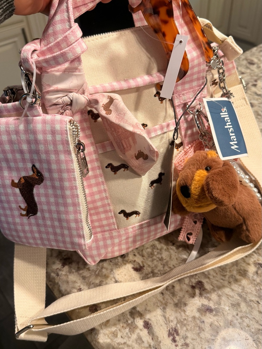 Madden Girl  Dachshund Mini Tote